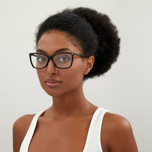 Final Price! Gucci GG0025O 001 Black Eyeglasses - Picture 3 of 10